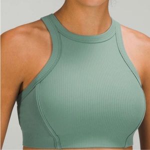 NWOT Lululemon High Neck Ribbed Sports Bra